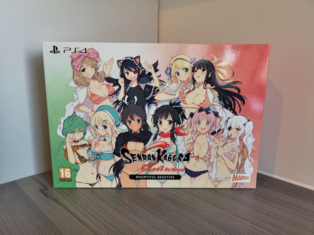 Senran Kagura Burst Re:Newal (Bountiful Beauties Edition PlayStation 4) Unboxing&nbsp;[NSFW]