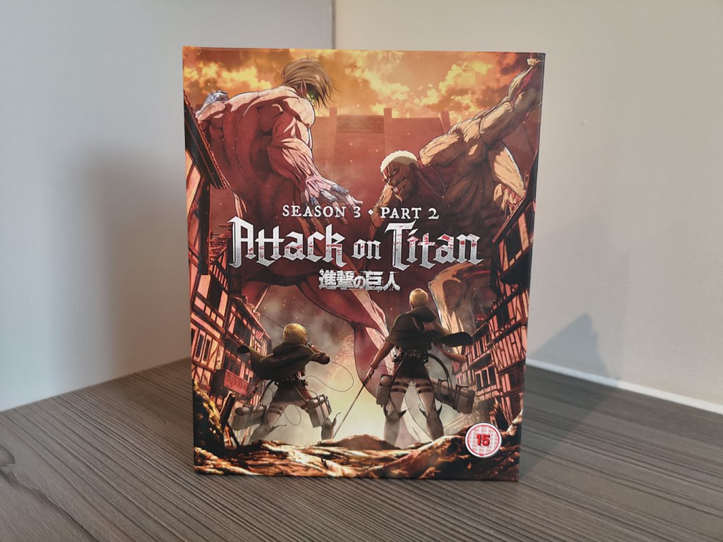 Attack on Titan Season 3 Part 2 (Limited Edition Blu-ray & DVD) Unboxing