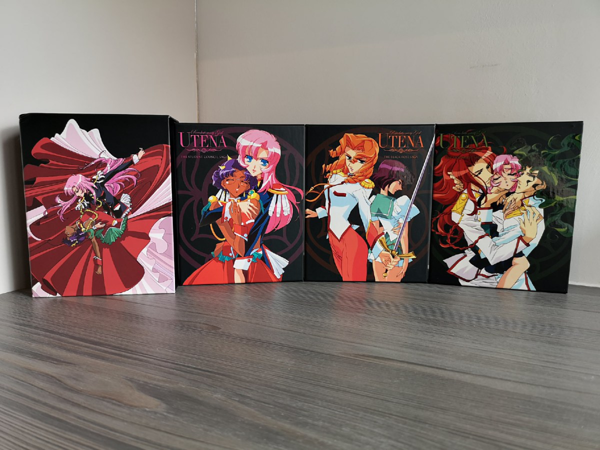 Revolutionary Girl Utena Collector s Edition Parts 1 3 Blu ray With Revolutionary Girl Utena Collector s Edition Parts 1 3 Blu ray With