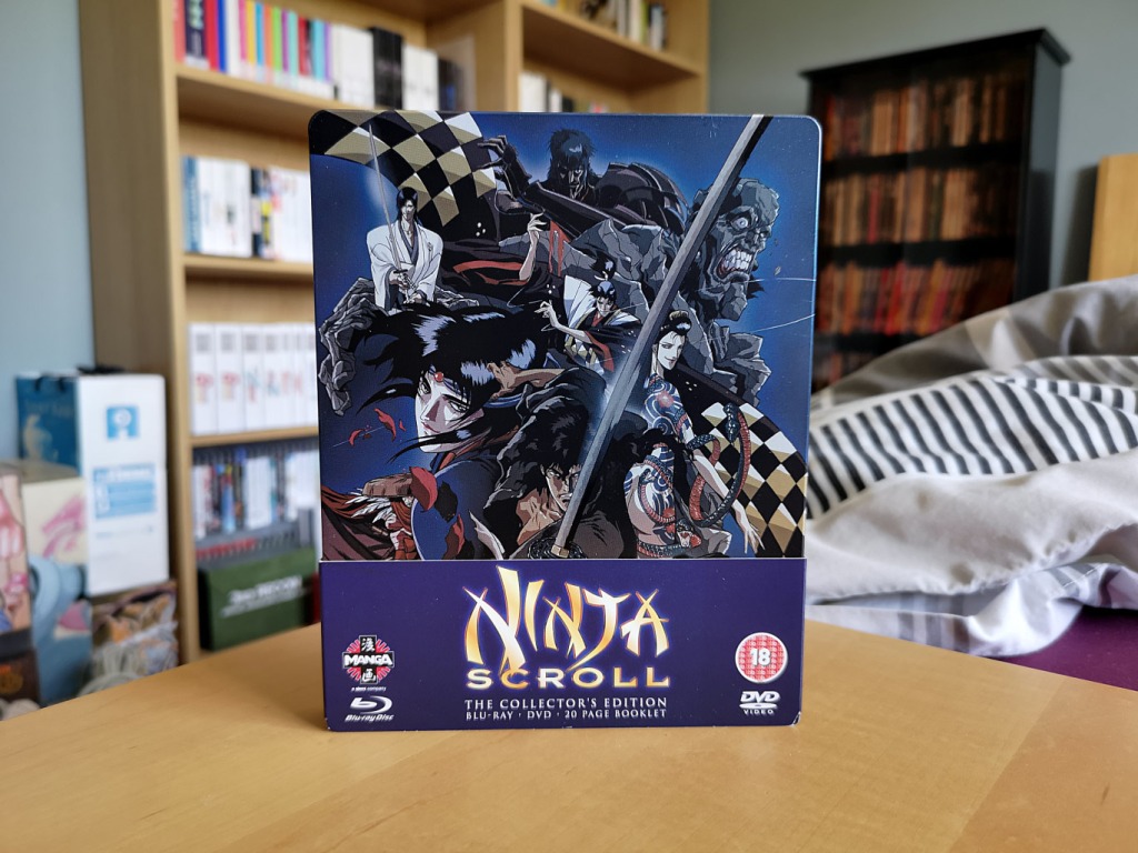 Ninja Scroll (Collector’s Edition Steelbook Blu-ray & DVD) Unboxing Redux