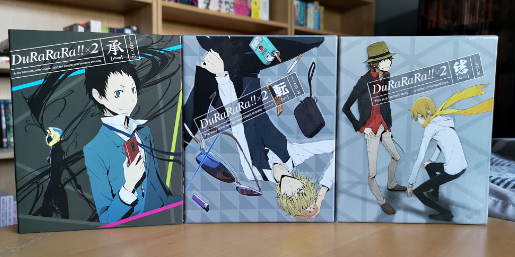 Durarara!!!x2 Shou, Ten & Ketsu (Collector’s Edition Blu-ray)&nbsp;Unboxing