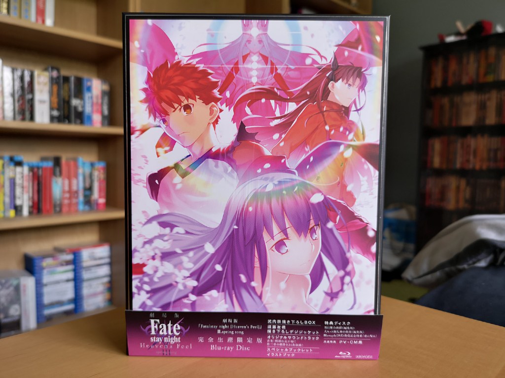 Fate/Stay Night [Heaven’s Feel] III. spring song (Limited Edition Blu-ray Disc Box)&nbsp;Unboxing