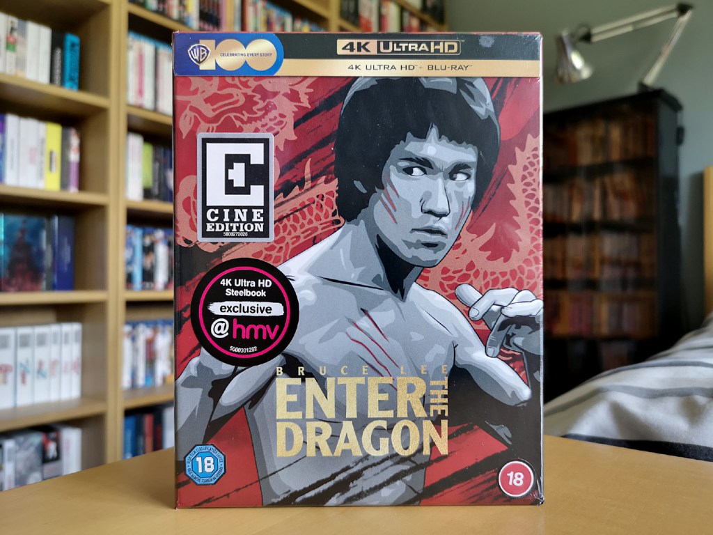 Enter the Dragon (50th Anniversary HMV Cine Edition 4K Ultra HD & Blu-ray) Unboxing