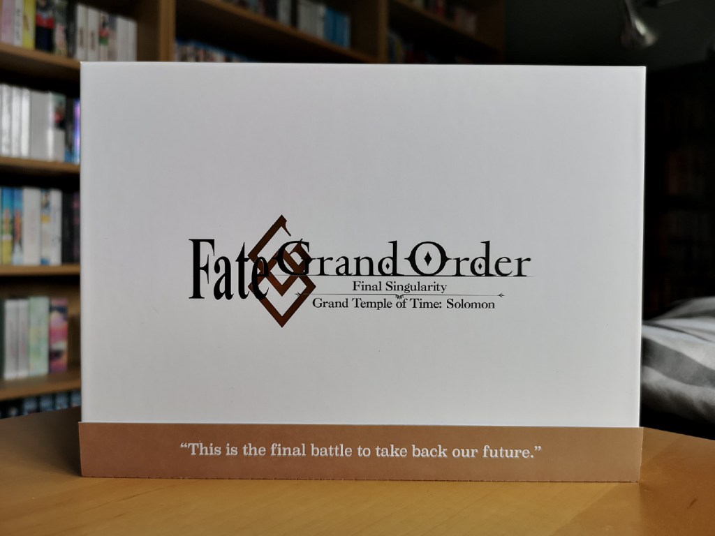 Fate/Grand Order Final Singularity – Grand Temple of Time: Solomon (Limited Edition Blu-ray)&nbsp;Unboxing
