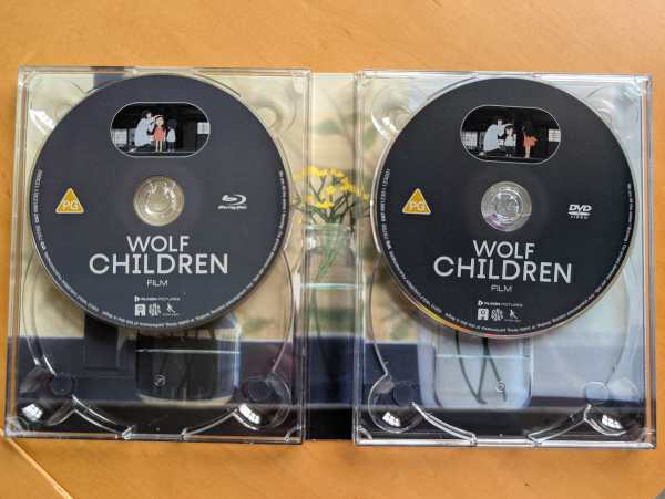 Wolf Children (Deluxe Edition 4K Ultra HD, Blu-ray & DVD) Unboxing ...