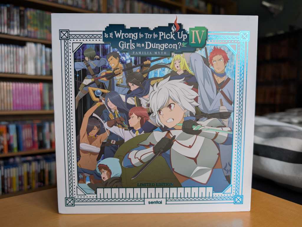 Is it Wrong to Try to Pick Up Girls in a Dungeon? IV (Limited Edition Blu-ray) Unboxing